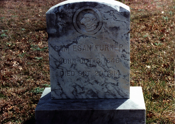 <samuel eason turner gravestone tombstone>