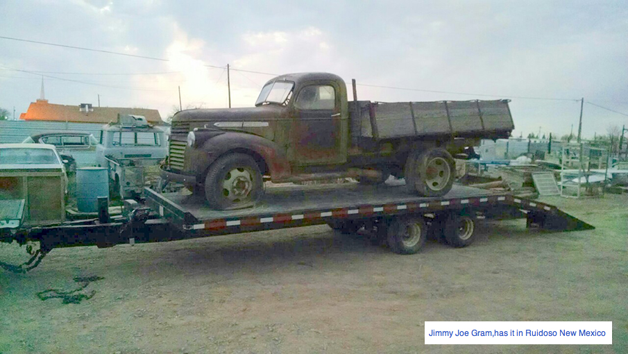<raymond's truck moved to ruidoso location jimmy Joe Gram>