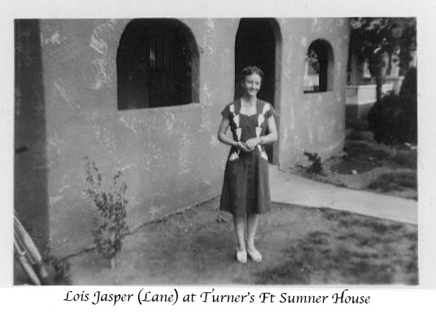 <Lois Jasper Lane at the turner's house>
