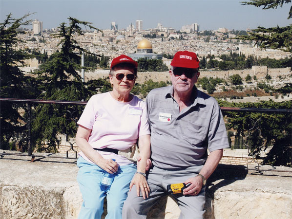 <Glenn and JoAnn in Israel-2004>