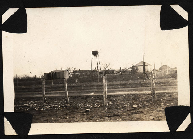 <picture of a water tower which may be under construction>