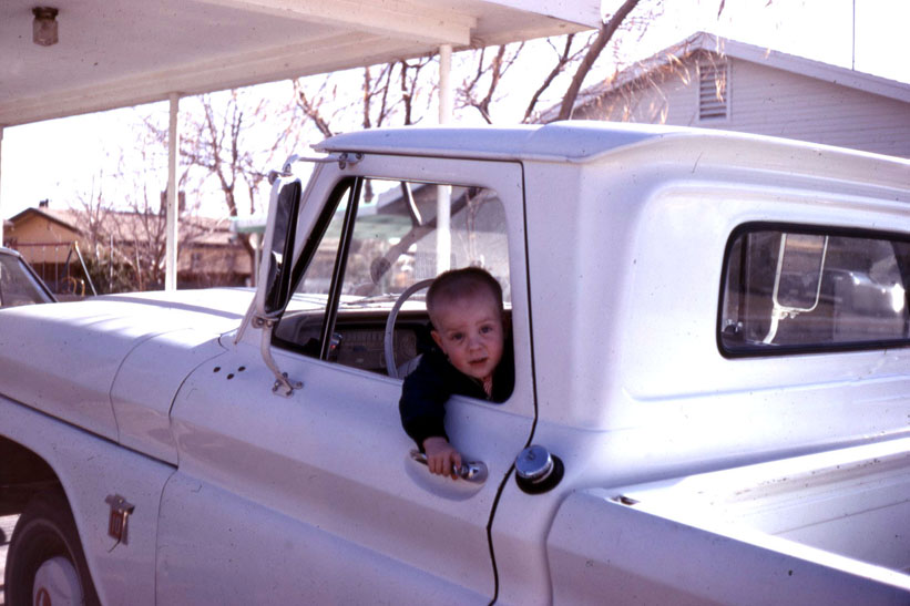 <young ron chevy truck >