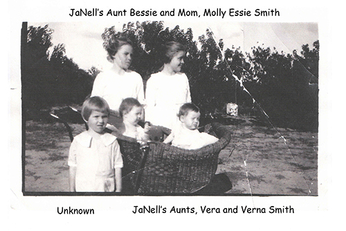 Aunt Bessie Molly Essie Seagler Vera and Verna Smith